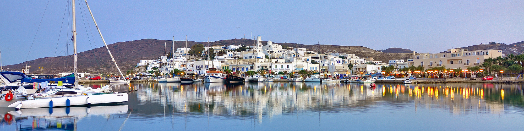 Morning in Adamas, Milos